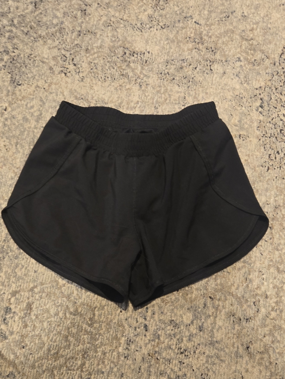 all in motion Black Girls Athletic Shorts with Elastic Waist
